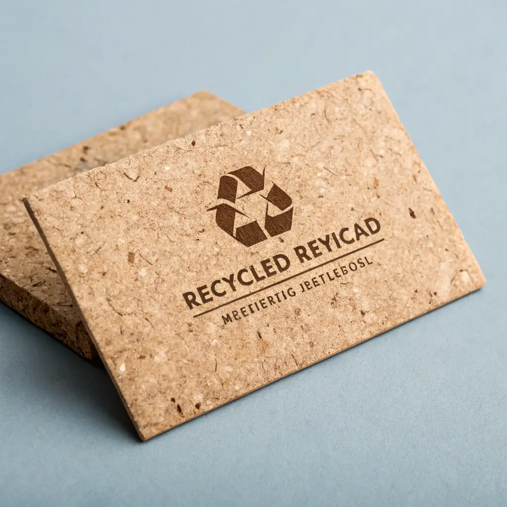Tarjeta de visita ecológica