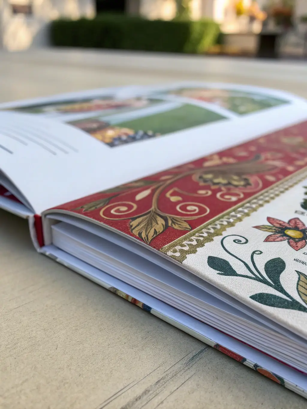 Image showcasing the vibrant colors and sharp details achieved through offset printing on a product catalog.